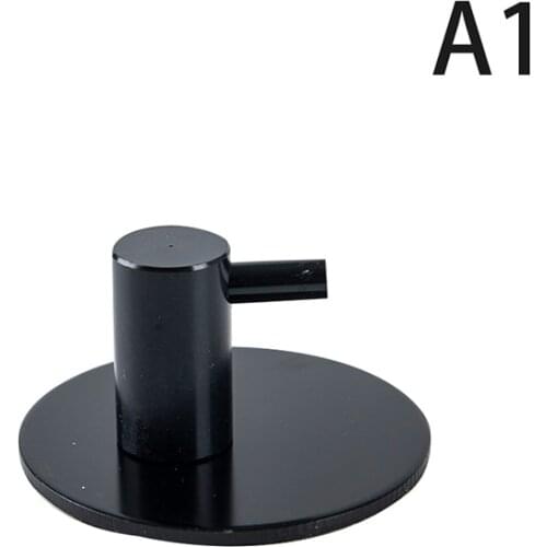 Home Wall Storage Holder Aluminum Hanger Hook Stainless Steel Hook Self Adhesive Bathroom Towel Hanger Kitchen Accessories Hole