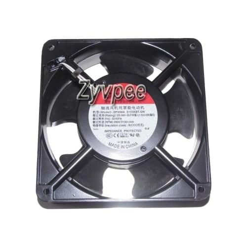 DP200A 2123XBT.GN 220~240V 22~21W 1.55~2.45W 50~60Hz 2850~3150rmin 2Pin For Stick Welder AC Fan