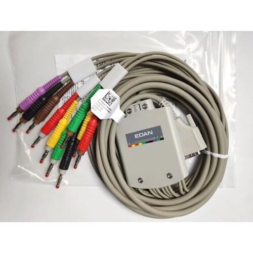 Edan 12-lead ECG lead wire Edan 12-lead ECG cable