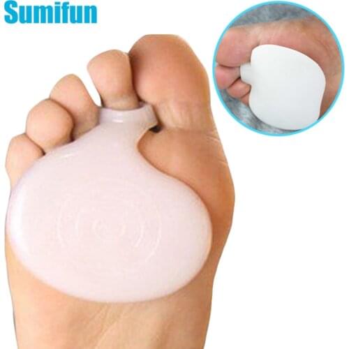 4Pcs Forefoot Shoes Cushion Pads High Heel Elastic Silicone Gel Insoles Orthotic Arch Support Pads Non Slip Relieve Pain D0737