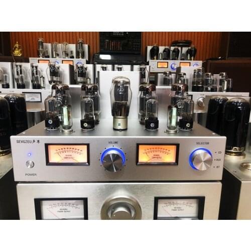 HiFi fever level dual power supply bull 300B bull push 845 silver wire amplifier tube Class A single-ended power amplifier 25W*2