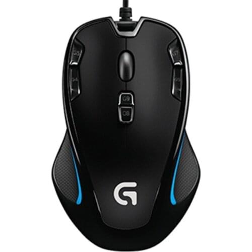 Logitech G300S gaming Mouse High reporting rate Left and right hand symmetrical design 9 programmable buttons
