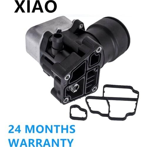 Engine System Oil Filter Housing Cooler Coolant Set For Audi A3 A4 A6 Amarok For VW Golf Jetta 2.0TDI 03L115389H 03L115433C