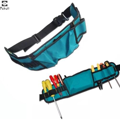 Multi Electricians tool belts bag 600D Waterproof Oxford Tool Kits Pockets & Waist Belt Herramientas Para Electricistas