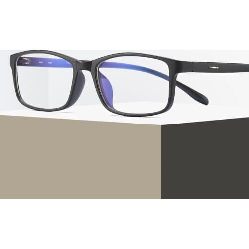 2020 Trends Office Anti Blue Light Oversized Glasses Computer Women Blue Blocking Gaming Big Size Men Eyeglasses Frame