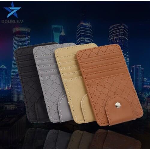 Portable Auto business card holder Glasses case holder for car Glasses for sleep Fastening for glasses Eyeglasses Clips for qm6