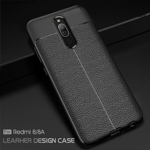 Luxurious Heavy Cases For Xiaomi capinha Redmi 9A Casa Xiaomi Redmi capa 9i 8A 9 Note 10 7 Pro 8 9C 7S Lychee Pattern Protector