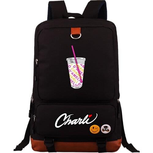 Charli Damelio Backpacks For Boy Girl School Bags Rucksack Teenagers Children Daily Travel Backpack Mochila Gifts