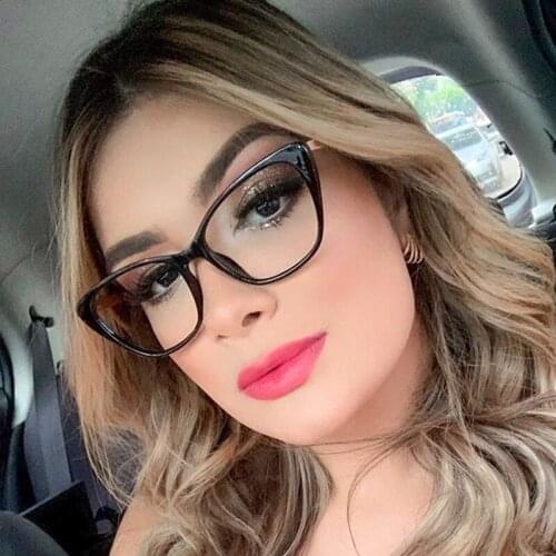 Gorgeous Classy Black Cat Eye Eyeglass Frame High Quality Clear Frame Glasses Women Accessories Sexy Spectacles Frame