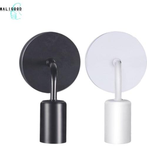 MALIGOOD Wood Iron Wall Lamp Vintage Sconce Wall Lights Fixture E27 Bedside Retro Lamp Industrial Decor Bedroom wall decor Light