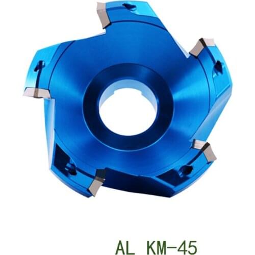 1pc KM12 100mm 125mm 160mm milling cutter 45 degree endmill for alminum facemill holder KM12