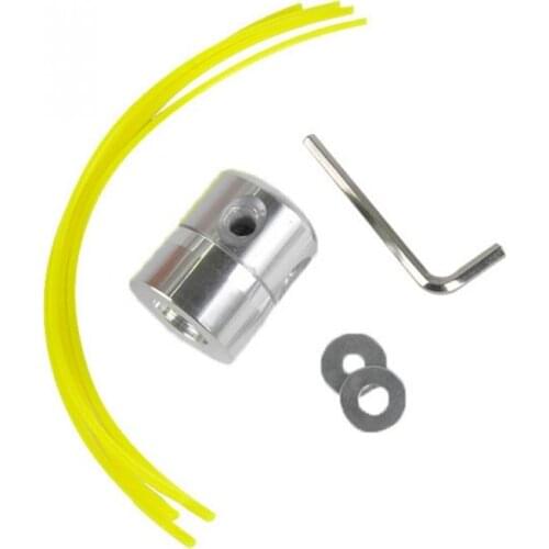 1Pcs Universal Aluminum Grass Trimmer Nylon Line Coil Garden Strimmer Lawnmower Fitting Petrol Brushcutter Strimmer