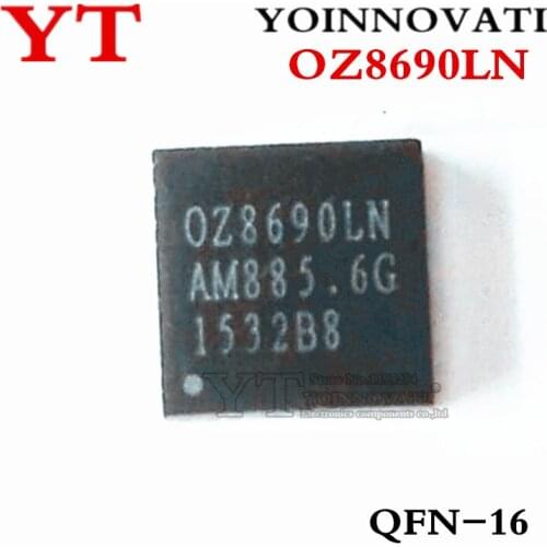 10pcs OZ8690LN OZ8690 OZ8690LN-B8 QFN16 IC Best quality