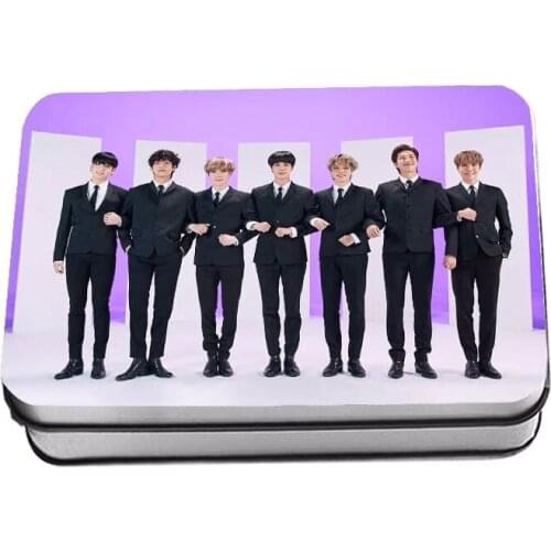 40PCS/SET South Korean Groups K-POP Bangtan Boys Lomo Card Poster 7TH ANNIVERSARY PhotoCard Cards JIMIN SUGA Fans Gifts