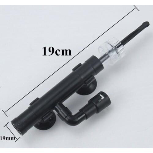 Aquarium accessories Skimmer Parts for fish tank, Surface Skimmer fitting, Clear Surface Protein Oil Slik Bacterial Film Remover