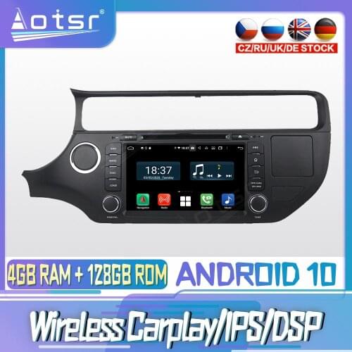 Android 10 PX6 128G For KIA K3 RIO 2015 2016 Carplay DVD GPS Navigation Auto Radio Stereo Video Multimedia Player HeadUnit 2din