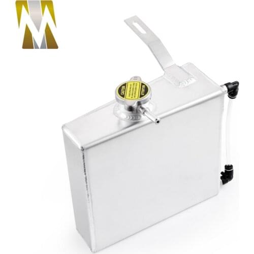 Coolant overflow tank Aluminum Radiator Coolant Overflow Tank kit for Supra MK III IV 7MGTE 2JZGT 2 L