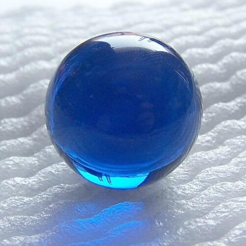 Free shipping 2pcs/lot Blue 30mm 3cm crystal ball composition crystal glass bead craft decoration glass marbles