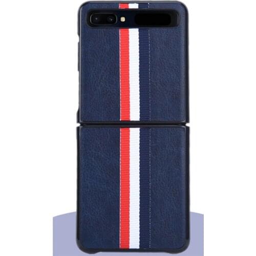 Quick Release Leather Protective Flip Case for Samsung Galaxy Z Flip Fold Phone Accessories Scratch-proof Back Cover Phone Shell