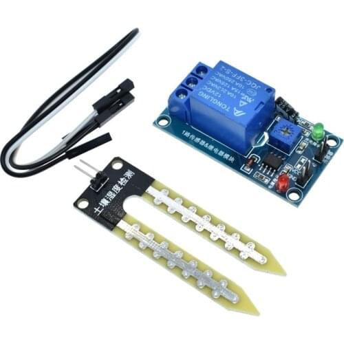 DC 5V 12V Soil Moisture Sensor Relay control Module Automatic Watering of Humidity Starting Switch For Arduino humidity sensors