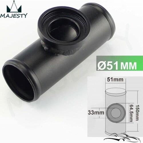 For H**KS SSQV Style 2" 50mm Aluminum Turbo Blow Off Valve Flange Adapter Pipe