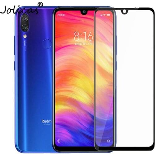 For Xiaomi Redmi Note7 Tempered Glass For Xiaomi Redmi note7s Full Cover Screen Protector For Xiaomi Redmi note7pro Sklo