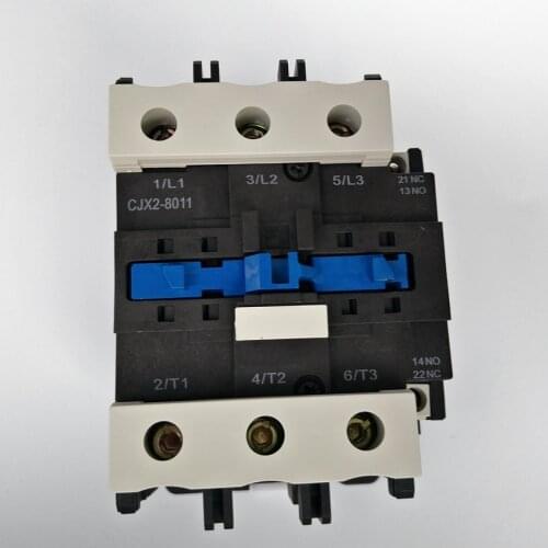 Original CHINT CJX2-8011 AC Contactor 1NO+1NC 80A Coil Voltage 380V 220V 110V 36V 24V LC1-D80 AC Contactor