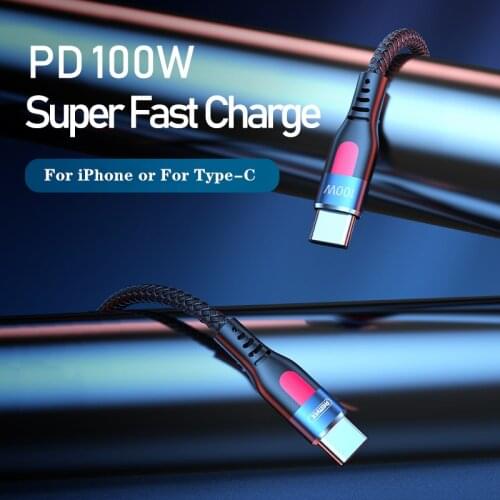 Remax 20W PD Cable Type-C to for Lightning Cable for iPhone 11 Pro Charging Cable Type-C To Type-C Data Cable for Huawei Macbook