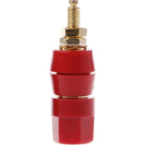Speaker Terminal 4mm Banana Plug Red and Black Connector Amplifier Binding 62KD
