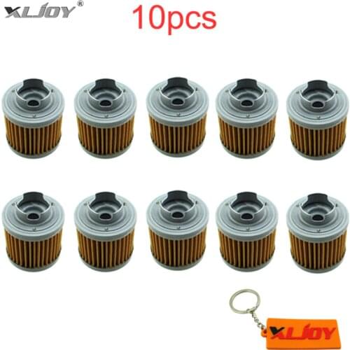10x Oil Filter For Minimotard Kitaco YX Takegawa Daytona TRX125 ATC125M 2004 CB50R DREAM 50R Pit Bike