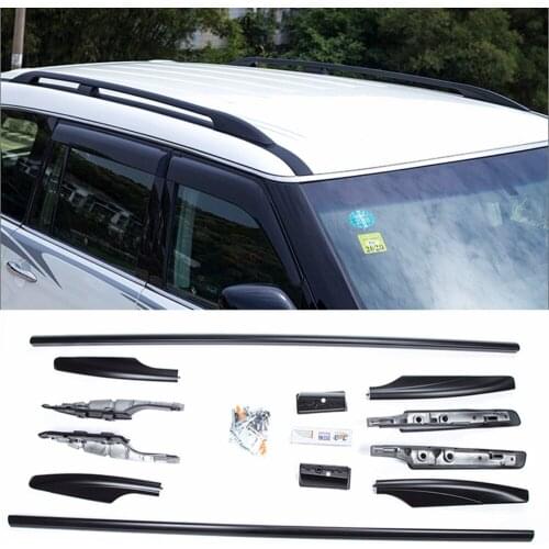 MONTFORD For Nissan Patrol Y62 2011-2018 Aluminium Alloy Roof Rack Cross Racks Bar Luggage Carriers Baggage Holder Car Styling