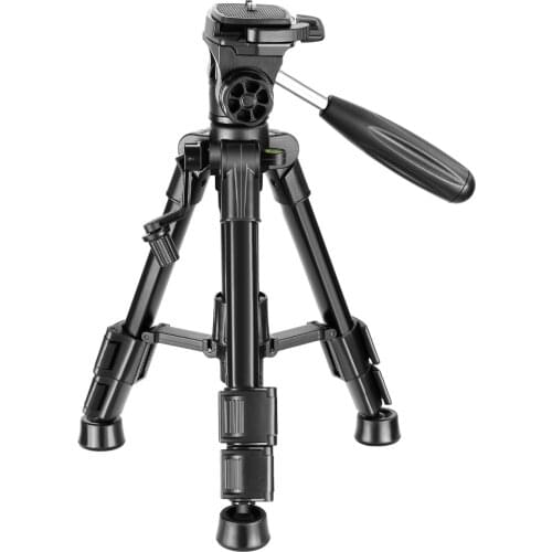 Neewer Mini Travel Tabletop Camera Tripod 24 inches Portable Aluminum with 3-Way Swivel Pan Head for DSLR Camera Smartphones