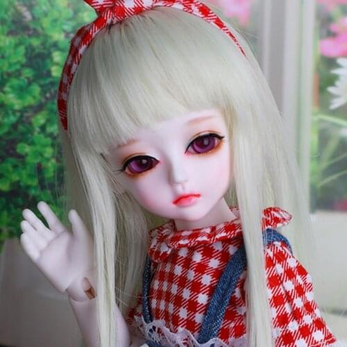 New Arrival Full Set 1/6 BJD SD doll Hanael Body Model Reborn Girl Resin Dolls With Free Eyes For Kids Birthday Gift