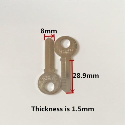 Locksmith Tools 2.2mm Right Groove Key Blank A060 Blank Keys[5pcs/lot]