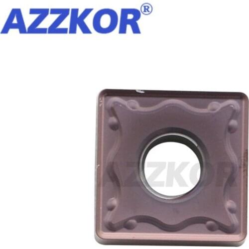 SNMG1204-EM NT205 External Turning Tools Inserts CNC Center Lathe For Stainless Steel Machining Material AZZKOR Carbide Blades