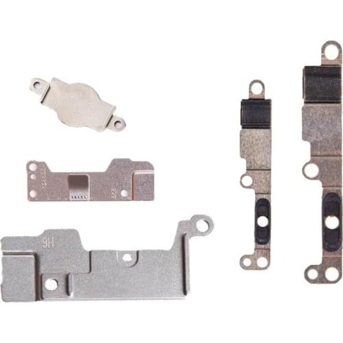 1pcs New For iPhone 5 5S 5C SE 6 6S 7 Plus 8 8 Plus Home Button Spacer Clip Holder Metal Plate Bracket Cover Repair Parts
