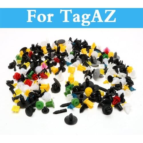 200pcs Car Plastic Cable Mount Clamp Clips Auto Fastener Mixed Wire Tie For Tagaz C10 C190 C-30 Road Tager Partner Vega Aquila