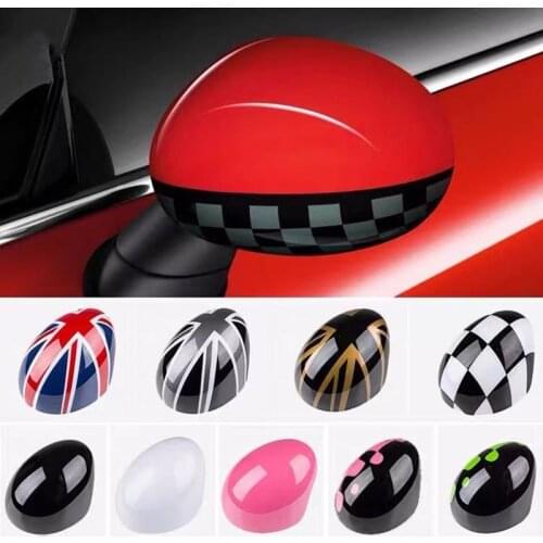 Car accessories exterior For MINI COOPER 2014-2019 F54 F55 F56 F57 F60 Car Rearview Mirror Decorative Sticker Protector Cover