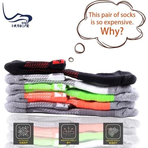EAGEGOF Professional competition Sports socks basketball/golf socks Arch protection Patent Deodorant women/men Football socks