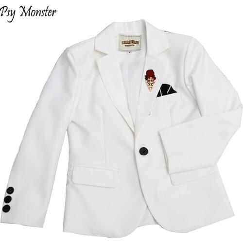 Wedding Suit For Boy Children Prince Stage Performance Formal Suit Flower Kids School Suit ceremony chorus Birthday costume