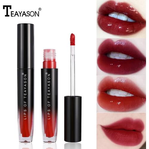 1pc Matte Velvet Lip Gloss Moisturizer Waterproof Liquid Lipstick Long-lasting Non-stick Cup Does Not Fade Red Lip Tint Makeup