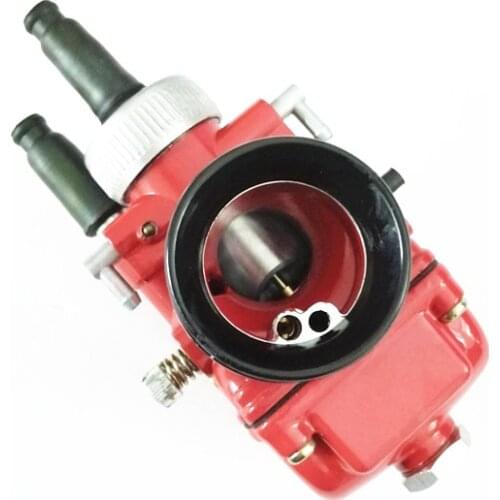Motorcycle 19MM Red PHBG Carburetor Carb for Aprilla dellorto PHBG 19 50cc RS RX SX Derbi Senda GPR