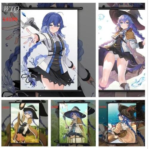Mushoku Tensei Roxy Migurdia Sylphiette Eris Boreas Greyrat Anime Posters Canvas Painting Wall Decor Wall Art Picture Home Decor