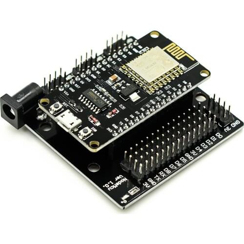 【SIMPLE ROBOT】Node MCU Development Kit V3 CH340 NodeMCU + Motor Shield Wifi Esp8266 Esp-12e diy rc toy remote control Lua IoT sm