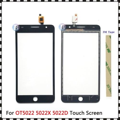 Replacement 5.0" For Alcatel One Touch Pop Star 3G OT5022 5022X 5022D Touch Screen Digitizer Sensor Outer Glass Lens Panel