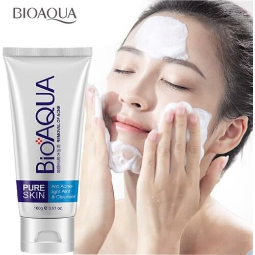 BIOAQUA Anti Acne Facial Serum cleaner Acne Treatment Oil Control Shrink Pores Moisturizing Whitening