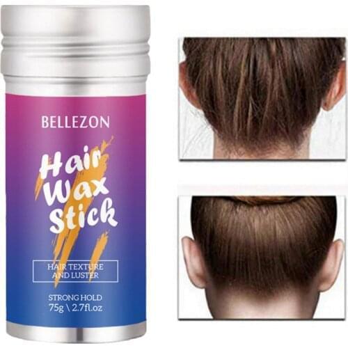 Hair Edge Control Gel Stick Hair Wax Stick Not Greasy Rapid Fixing Short Broken Hair Wax Rod Finishing Cream