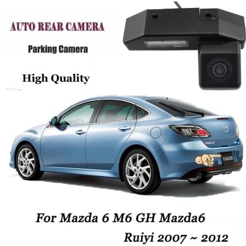 Rear Camera For Mazda 6 M6 GH Mazda6 Ruiyi 2007 ~ 2012 / backeup Parking Camera / CCD / Night Vision Camera Plaque