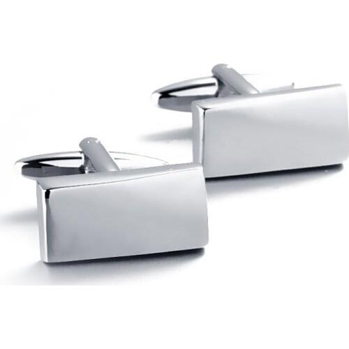 Custom Cufflinks Wedding Gifts Personalized Mens Shirt Cufflinks Sliver Customized Engraved Cufflink Men Gemelos Name Jewelry