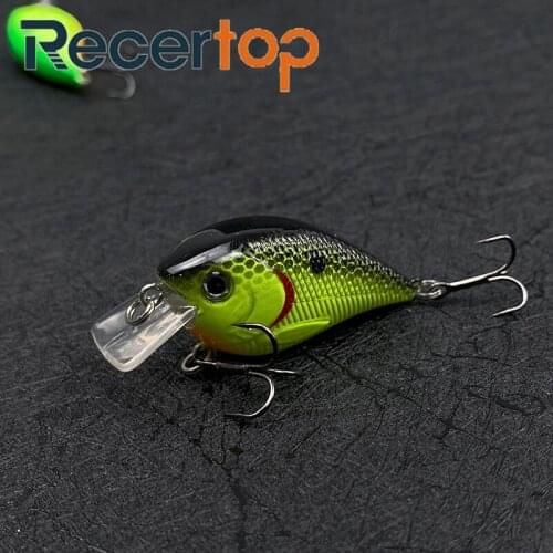 Recertop 2021 fishing lures 5cm 7g sea fishing bait 3D eyes good quality swimbait Hunt perch trout Artificial fishing tackle